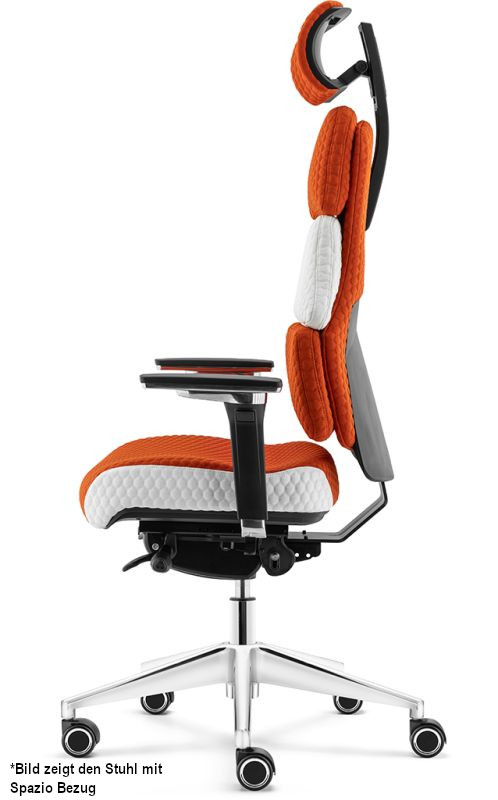 ORTHOwell - Zweifarbiger Luxus Bürostuhl