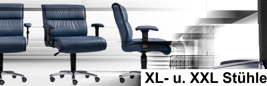 XXL-Stühle bei Bürostuhl Fabrikverkauf Leipzig
